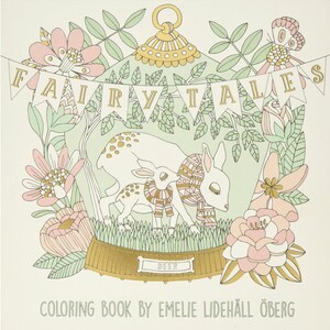 Emelie Lidehall Oberg Fairy Tales Colouring Books English image 1