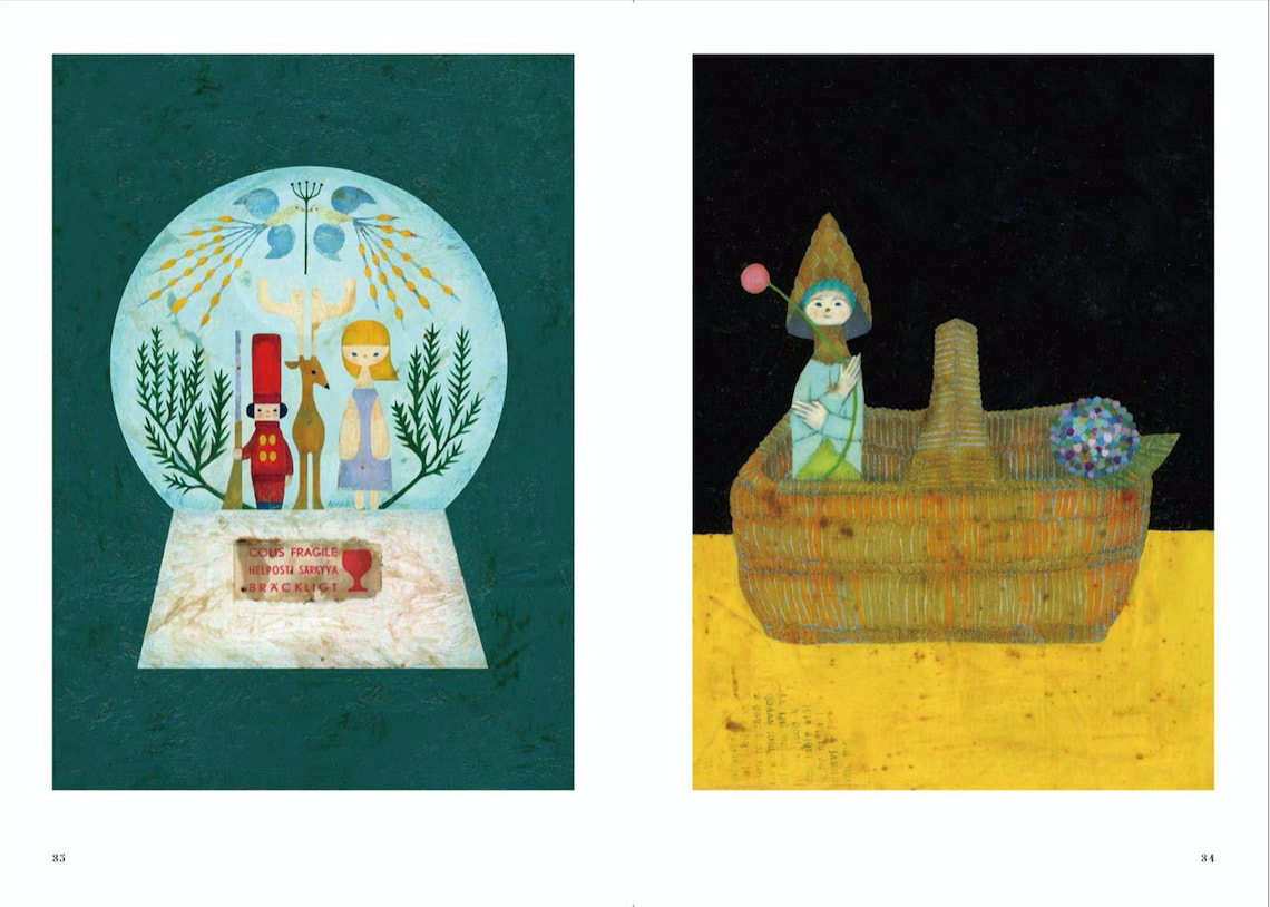 Toshiyuki Fukuda Art Works 2 Japanese Art Book Illustration Etsy