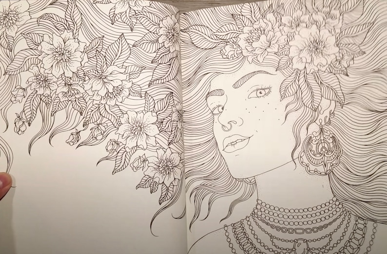 Hanna Karlzon SOMMARNATT Summer Night Japanese Coloring Book Etsy