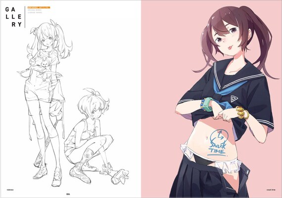 CITRUS Popman3580 Artworks & Sketches - Japanese Art Book CITRUS Popman3580 Artworks & Sketches - Japanese Art Book