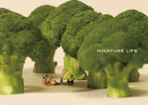 Japanese Artist Tatsuya Tanaka Built Miniature Worlds With
