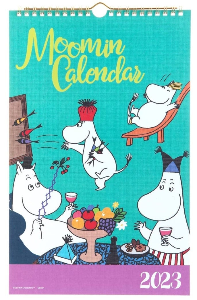 Stayful Moomin 2023 Calendar Wall Hanging, 41 OFF