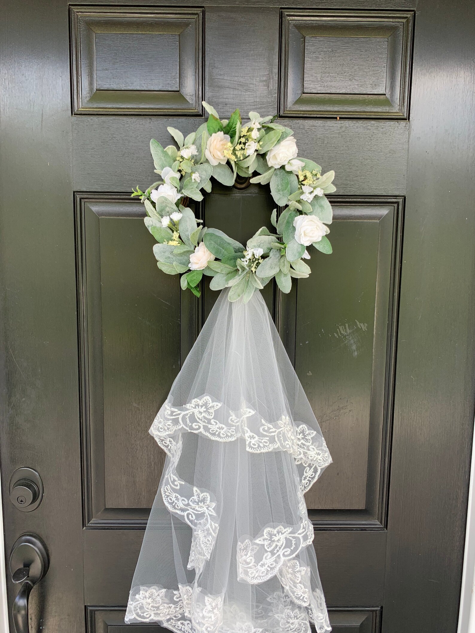 Bridal Shower Wreath Wedding Wreath Bridal Door Decoration Etsy