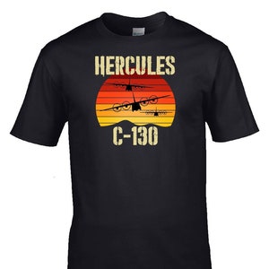 c130 Hercules T-shirt, The Herc, Pilot Shirt, Aircraft Mechanic, Pilot Gift, C-130 Hercules, Pilot, Vintage Airplane, The Herc T-shirt