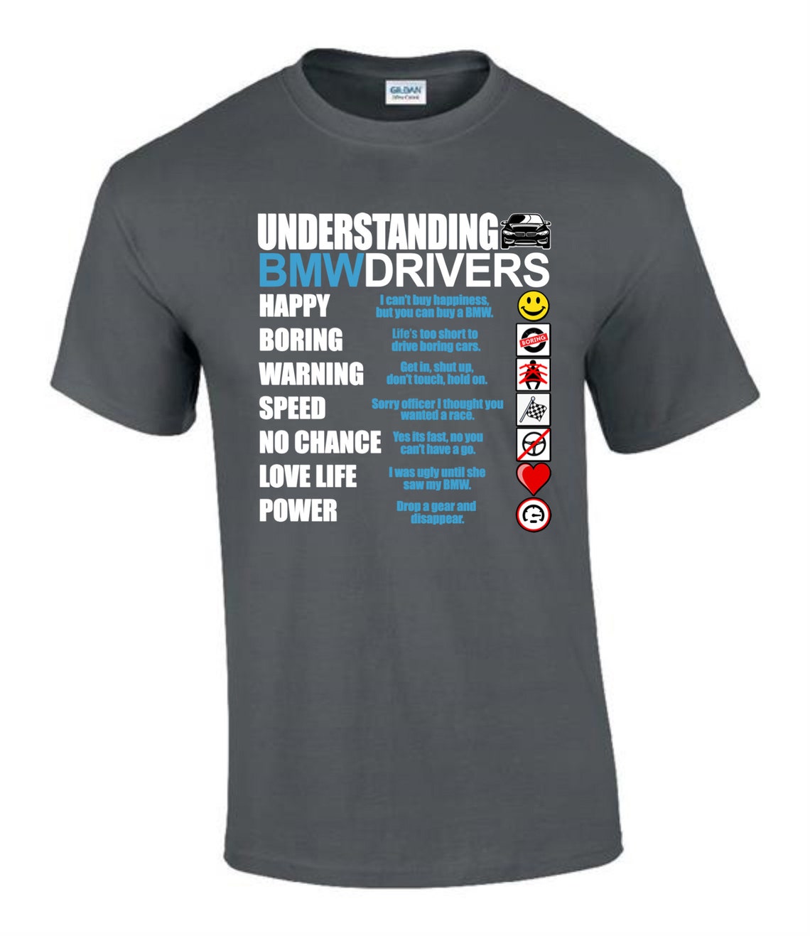 BMW Driver T-shirt BMW Gifts BMW Series Shirt Beamer Gifts - Etsy