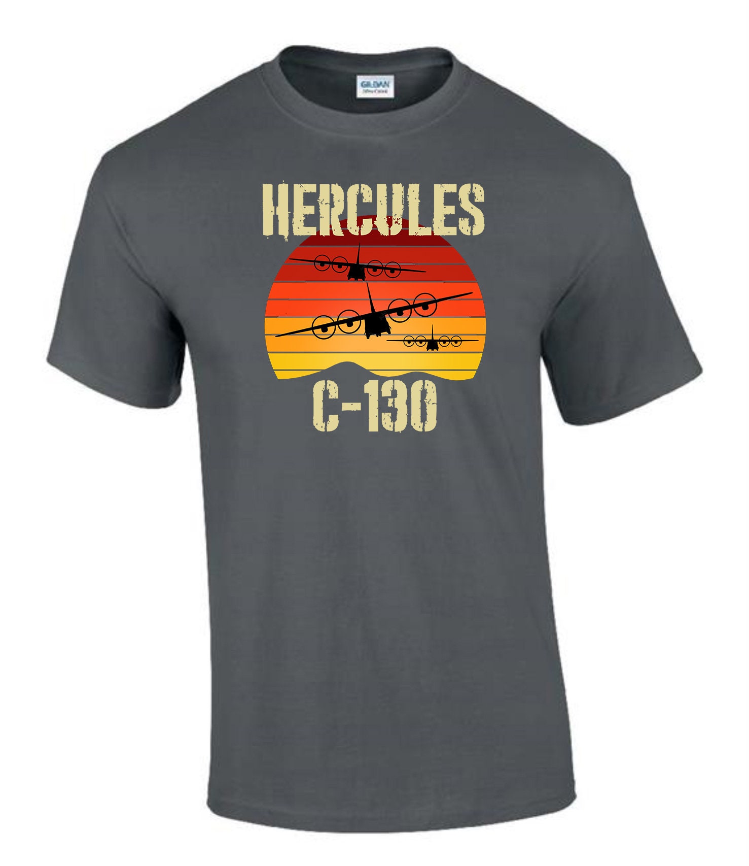 TAKAHIRO HERCULES Tシャツ Mサイズ Hercules C130 Sunset T-shirt: Military Aviation Tee - Etsy