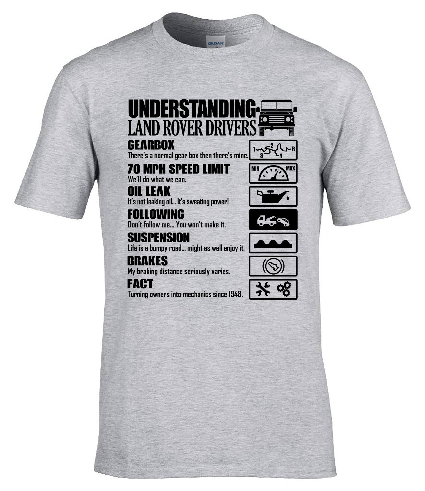 Land Rover Understanding T-Shirt, Driver Tee, Christmas Gift, Tshirt
