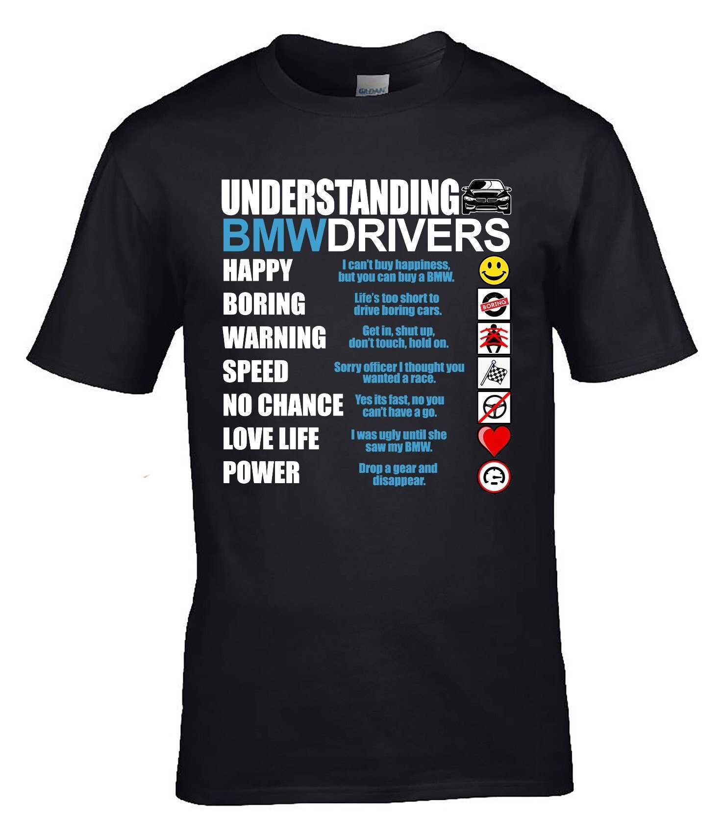 Bmw Driver T-Shirt, Gifts, Series Shirt, Beamer Bmw Accessories