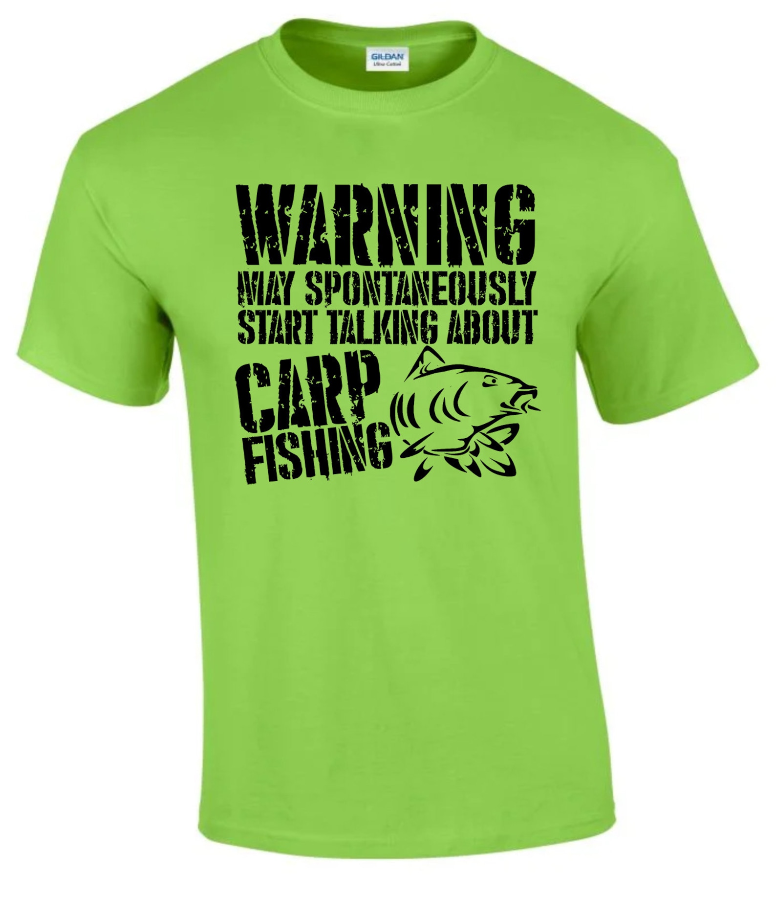 Carp Fishing Tshirt Etsy