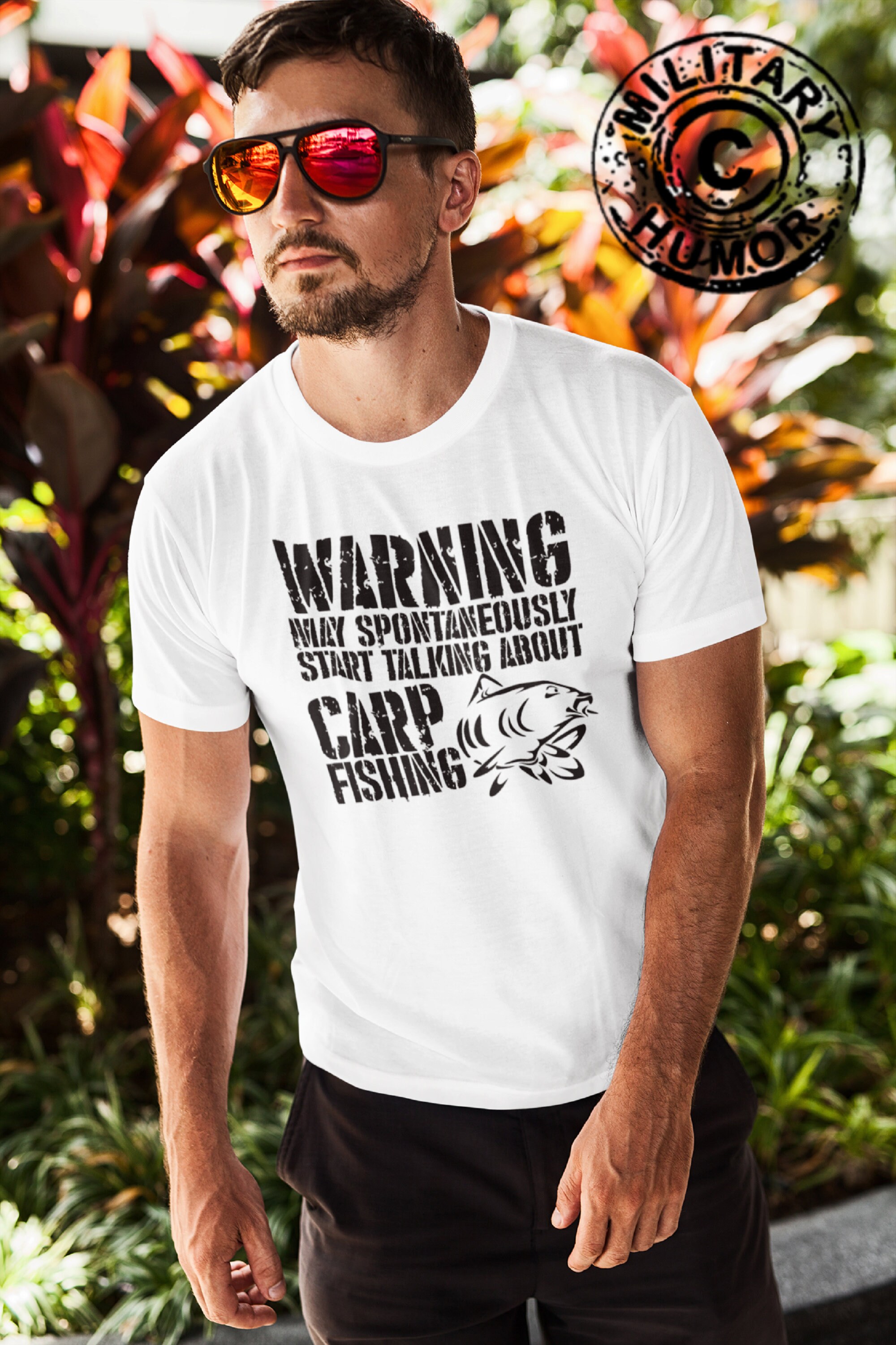 Carp Fishing T-shirt for Men and Women , Funny Fishing Shirt