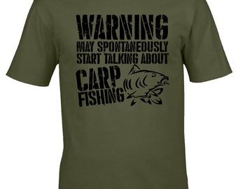 Carp Fishing T-shirt for Men and Women , Funny Fishing Shirt, Fishing  Graphic Tee, Fisherman Gifts, Present for Fisherman -  Canada