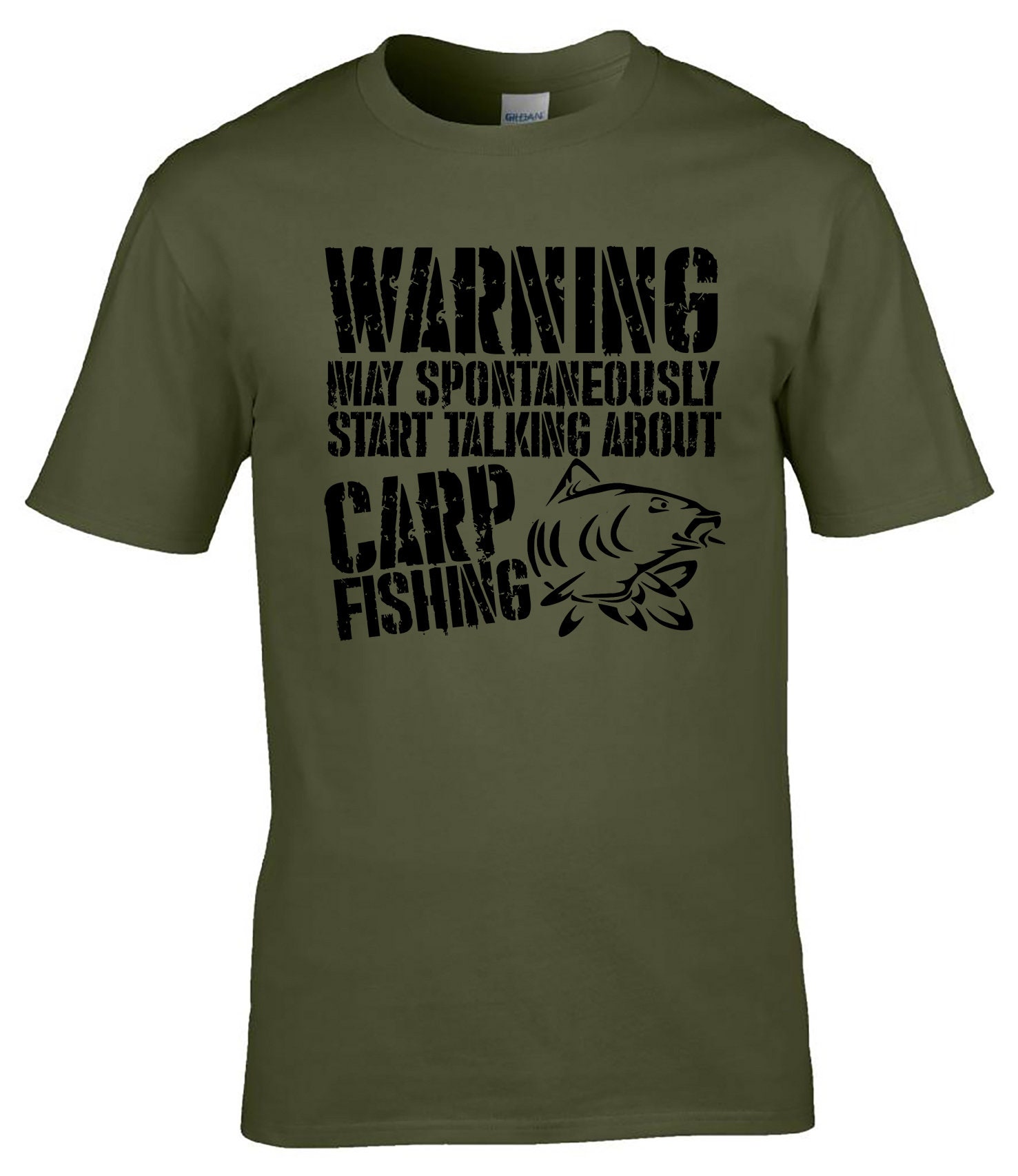 vagt Mærkelig Stat Carp Fishing T-shirt for Men and Women Funny Fishing Shirt - Etsy