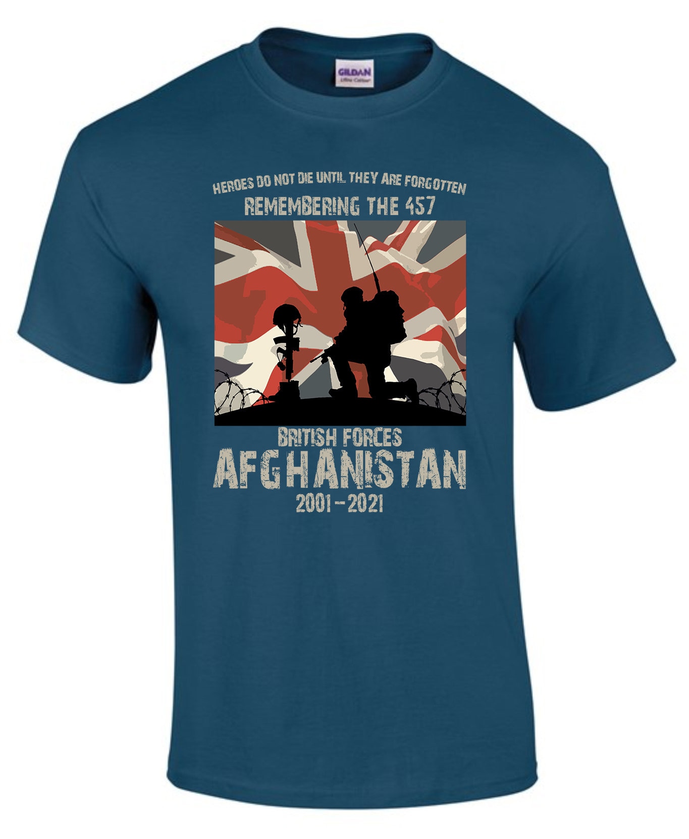 Britische Soldaten Sommer Armee-veteran T Shirt Für Männer Flagge