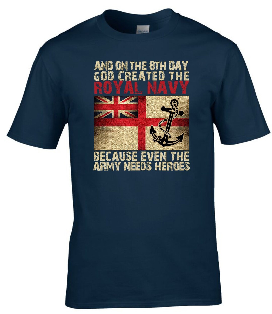 Buy Royal Navy Hero T-shirt: Military Humor Gift Online in India