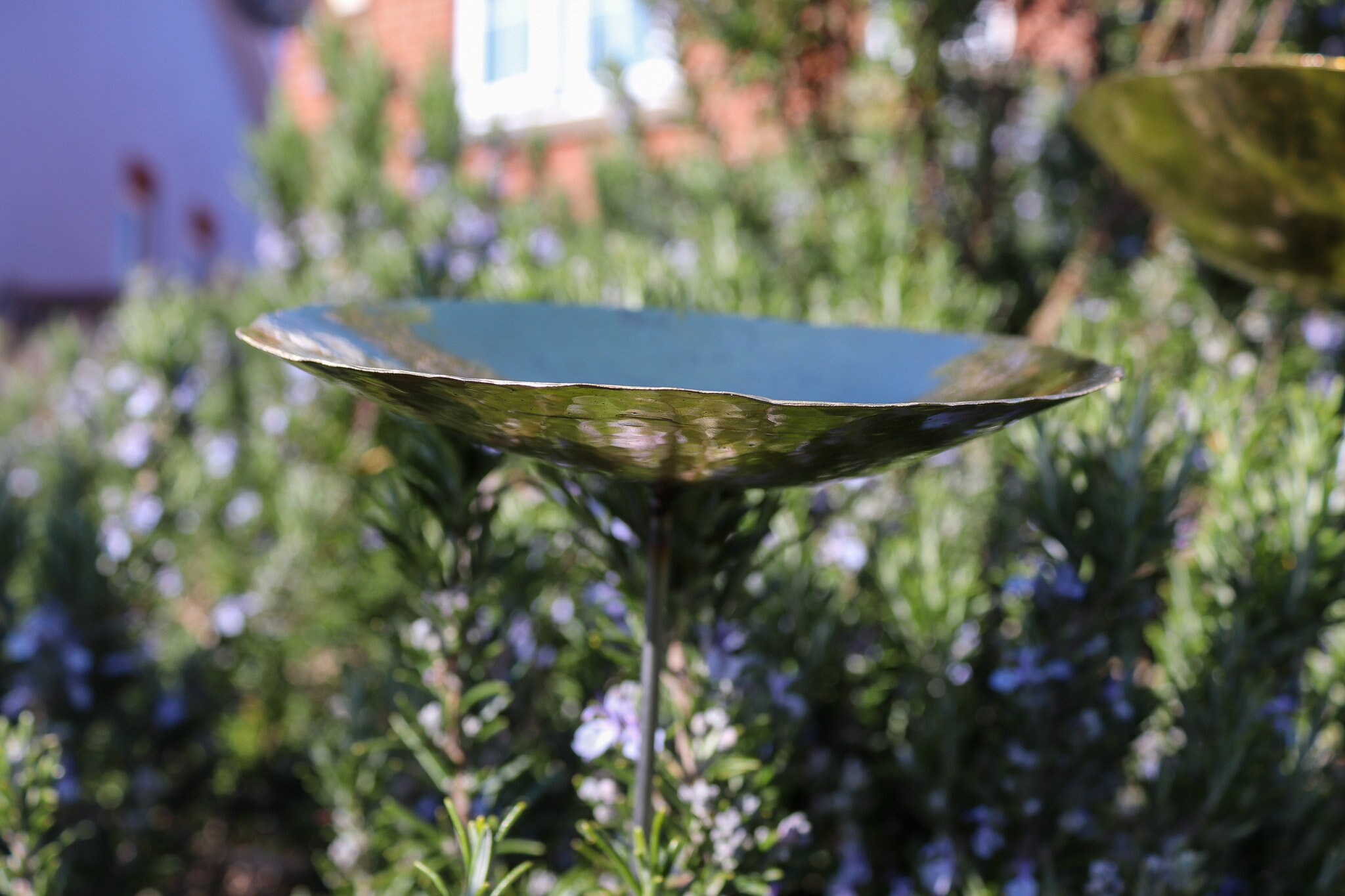 Brass Poppy Garden Ornament Etsy