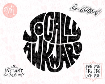 Socially Awkward Svg, Introvert Svg, Homebody Svg, Anxiety Svg, Mental Health Svg, Antisocial Butterfly Svg, Social Anxiety Svg, Funny Svg