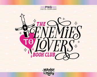 Enemigos de los amantes Club de lectura PNG Lectura Librería Amante de los libros Lector de romance Romantasy Tropos de libros Obscenidad Literatura Era Kindle Amante de los villanos