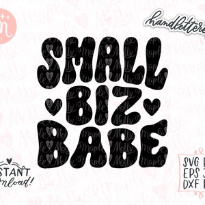 Small Biz Babe Svg, Small Biz Owner Svg, Pequeña Empresa Svg, Entrepreneur Svg, Tienda Local Svg, Boss Babe Svg, Tienda Pequeña Svg, Pequeña Tienda Svg