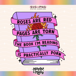 Smuts Png Smutsig Bokälskare Svg Boklig Läsning Png Bokmal BookTok Svg Stfuattdlagg Bra Flickor Läser Smutsiga Böcker Smutsig Sublimeringsdesign