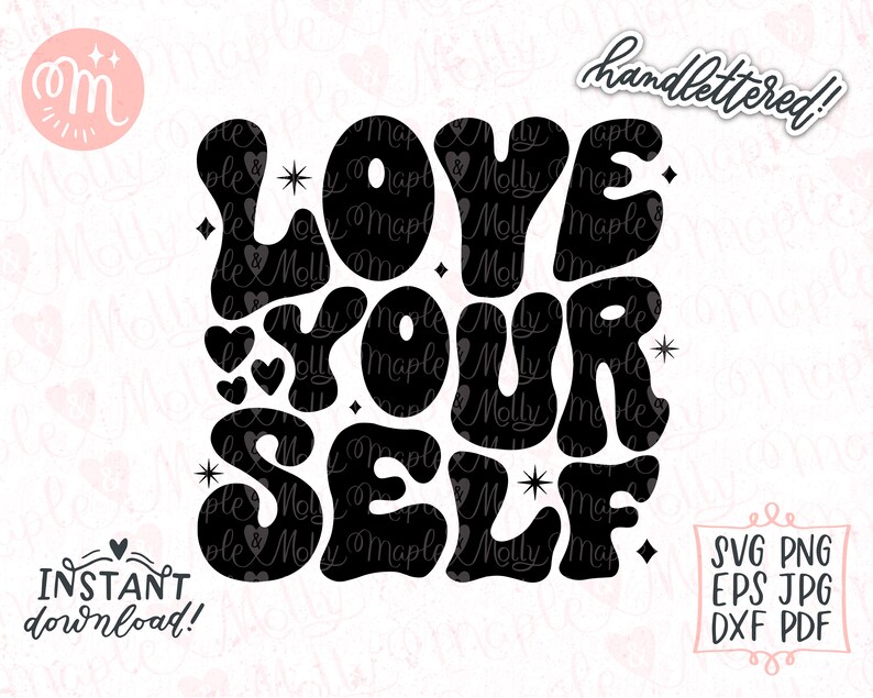 Download Positive Svg For Cricut And Silhouette Hand Lettered Svg Motivational Svg Self Love Body Positive Svg Love Yourself Svg Cut File Clip Art Art Collectibles Seasonalliving Com