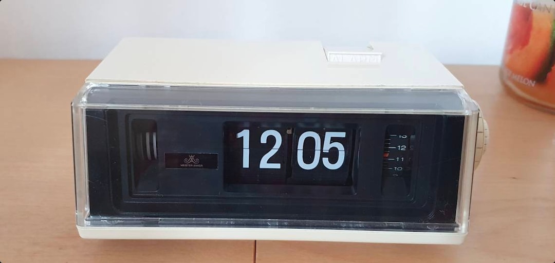 Flip Clock Alarm Wecker Online Buy Meister Anker,flip Clock,vintage