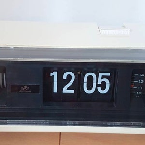 Meister Anker,flip clock,vintage,made in Germany