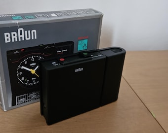 Braun AB 313rsl,travel alarm ,new,not used,clock,vintage,quartz