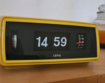Copal 703, flip clock, 60&#39;, yellow