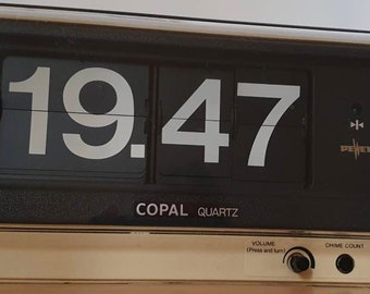 Flip Clock】1970's COPAL QG-870 (Japanese Vintage パタパタ
