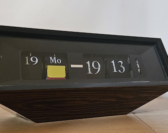 Copal 602,flip clock,klappzahlen uhr,