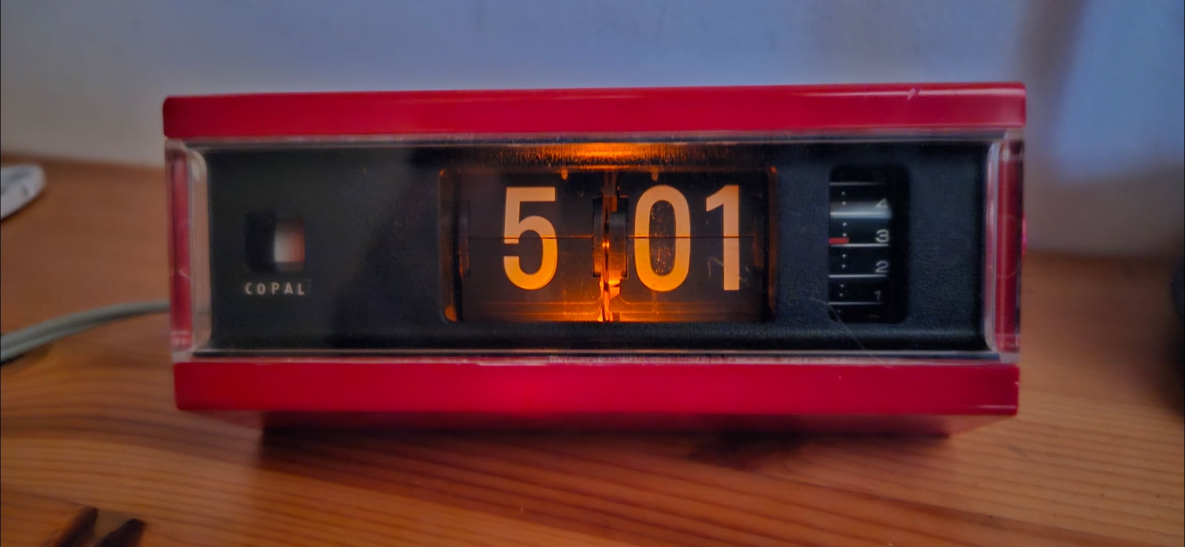 Copal 227,flip Clock,klappzahlen Wecker,vintage - Etsy