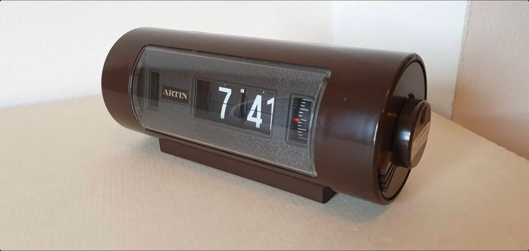 Artin 313 Cyilider,flip Clock,klsppzahlen Wecker,vintage - Etsy