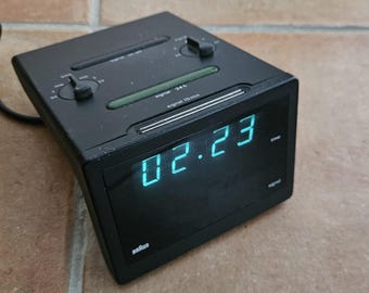 Braun alarm clock LCD Typ 4DN54, Ludwig Littmann design