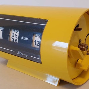 Blessing,rolling, flip clock,vintage,70&#39;,space age,top condition