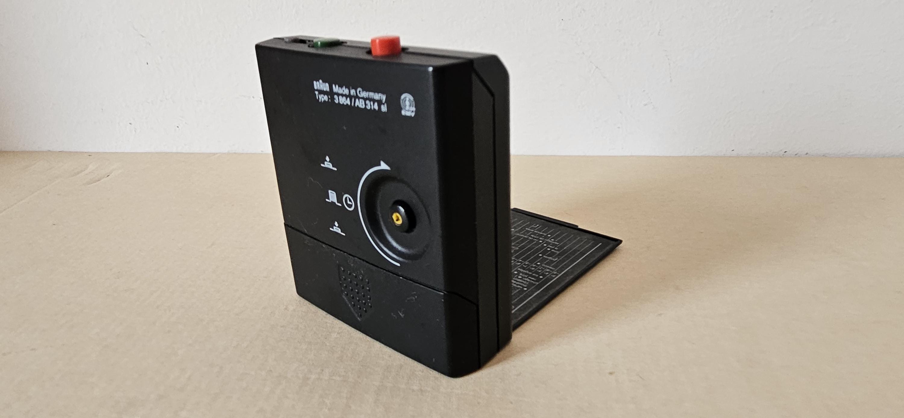 Braun Alarm Clock ,AB 314 Sl, Travel Alarm Clock,vitange, - Etsy