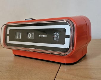 Simens,roll clock ,flip clock age,made in Germany