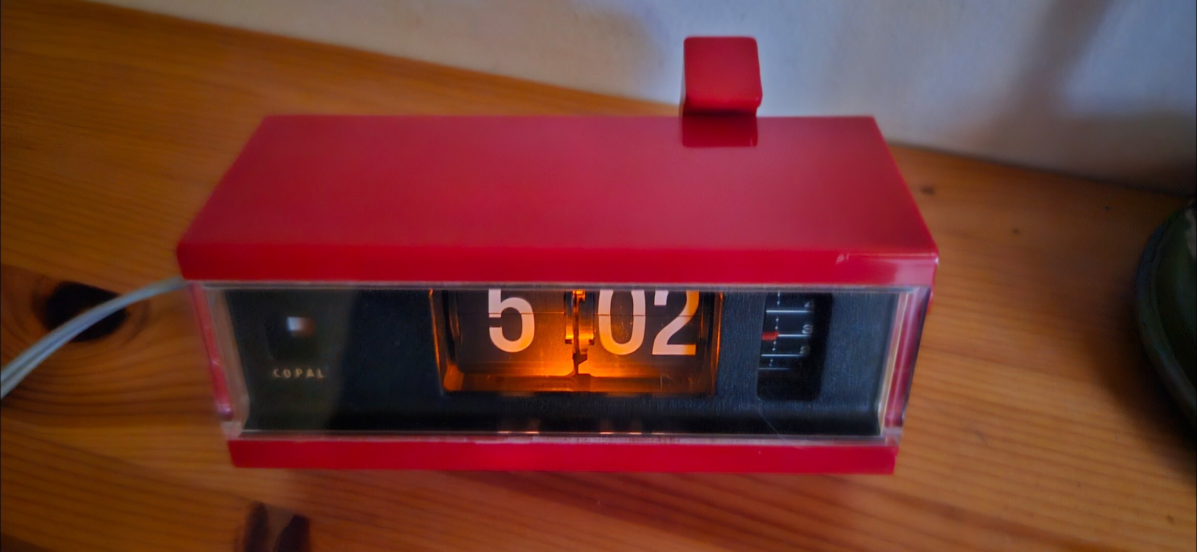 Copal 227,flip Clock,klappzahlen Wecker,vintage - Etsy