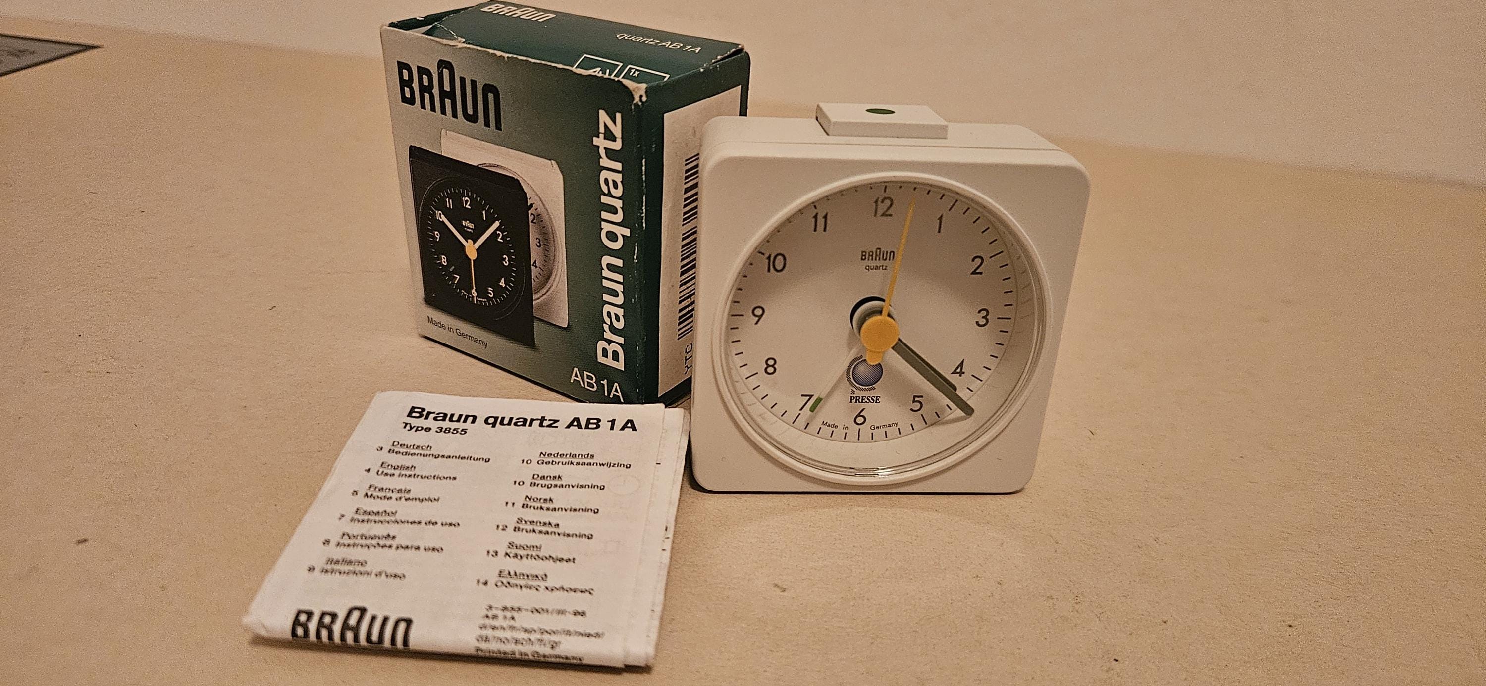 Braun Ab1 Clock - Etsy