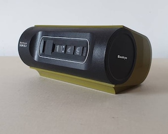 Sankyo,roll clock,flip clock,