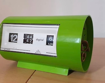 Meister Anker,flip clock,rolling clock,vitange