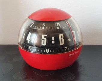 Rhythm,alarm clock,flip clock edge,vitange,70'