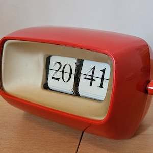 Copal,caslon 101,flip Clock,klappzahlen Uhr,vintage - Etsy