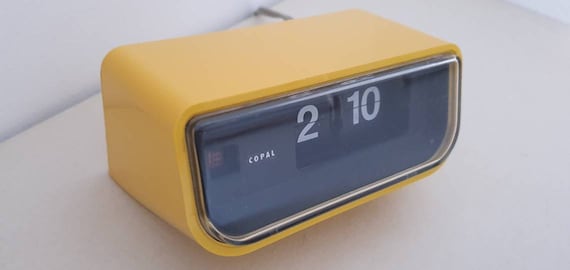 Copal 225,very Small Flip Clock,klappzahlen Uhr,top Condition