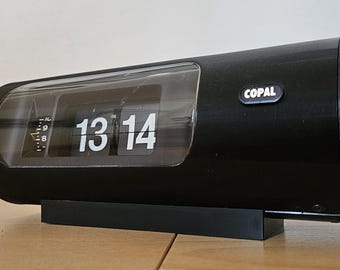 Copal T11, flip clock,very rare,battery power,klappzahlen Wecker,Vitange