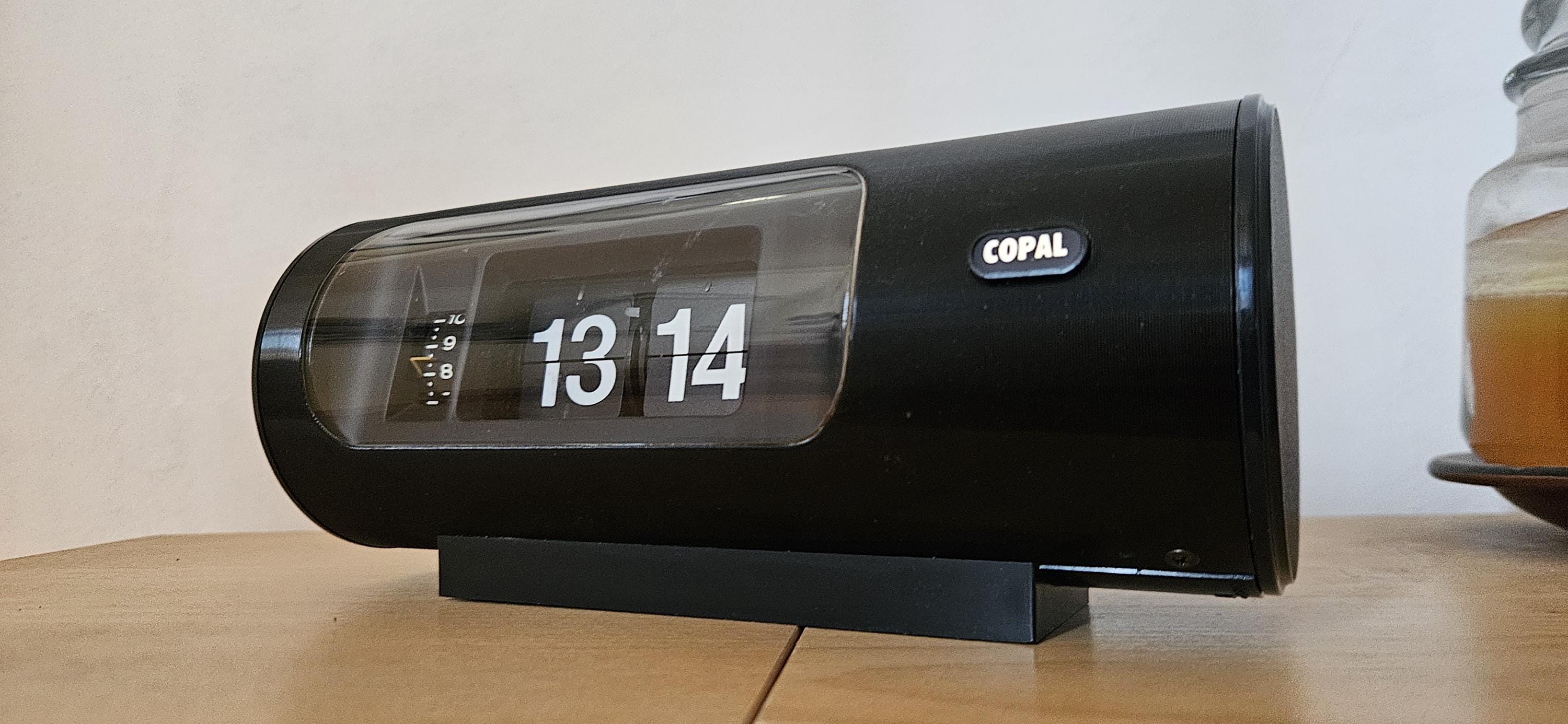 Copal T11, Flip Clock,very Rare,battery Power,klappzahlen Wecker