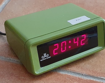 Borde de reloj despertador Braun, reloj despertador Meister Anker.led