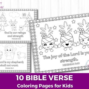 Scripture Coloring Pages, Bible Verse Coloring Pages,  Sunday School Coloring Pages, Christian Coloring Pages for Kids, Bible Study Fun
