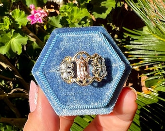 Anillo Virgencita de Oro, Anillo Virgen María, Joyería Virgencita de Oro, Anillo Religioso, Anillo de la virgencita