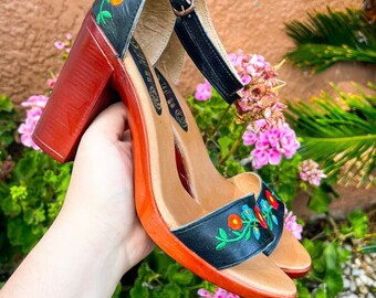 Huarache Tacón | Etsy