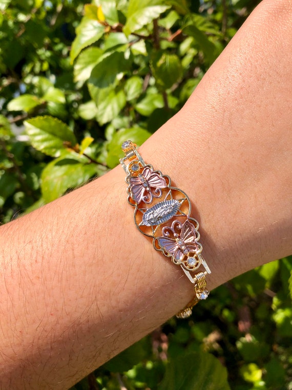 Virgencita charm bracelet | mexican pulsera